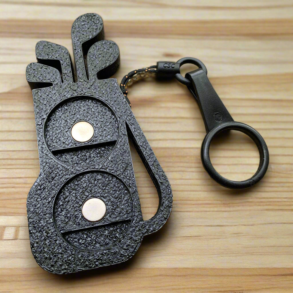 B9L MarkLock – The Caddie | Dual Magnetic Ball Marker Holder