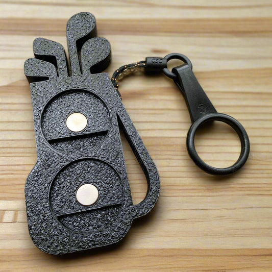 B9L MarkLock – The Caddie | Dual Magnetic Ball Marker Holder