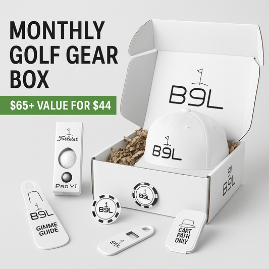 Back 9 Legends Surprise Monthly Golf Box – Exclusive Accoutrements Delivered Monthly