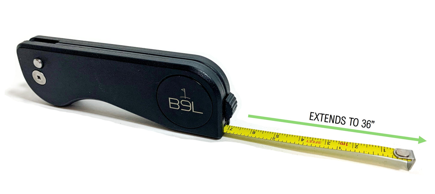 B9L Gimme Guide Divot Tool | Integrated Tape Measure | Ball Marker